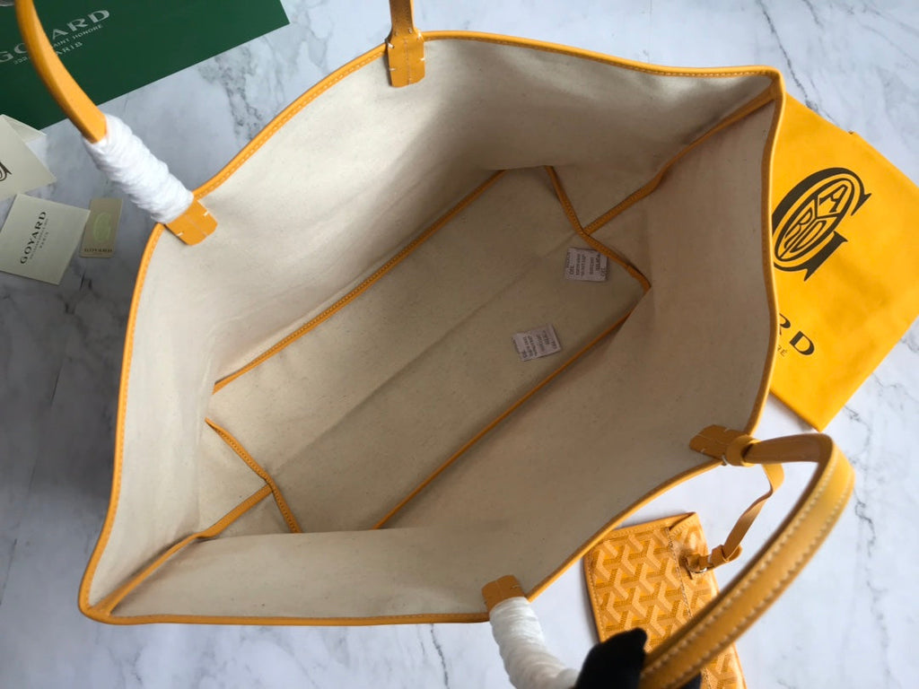 Goyard Saint Louis GM Tote Bag GY020114 Yellow