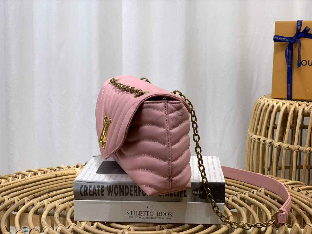 Louis Vuitton M59985 LV New Wave Chain Bag Rose Ballerine Pink