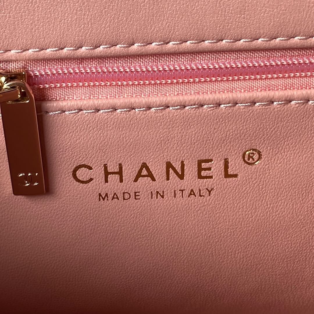 Chanel AP3791 Evening Clutch with chain Lambskin Pink