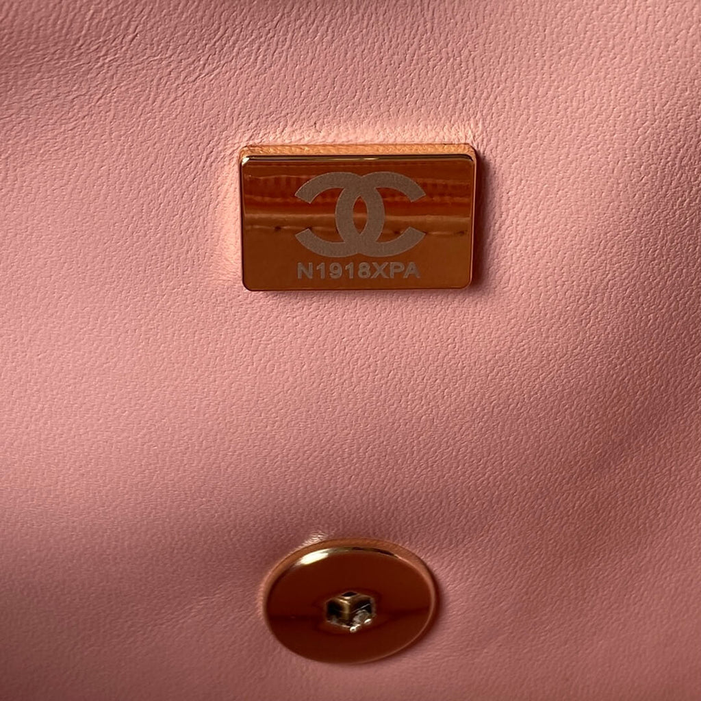 Chanel AP3791 Evening Clutch with chain Lambskin Pink