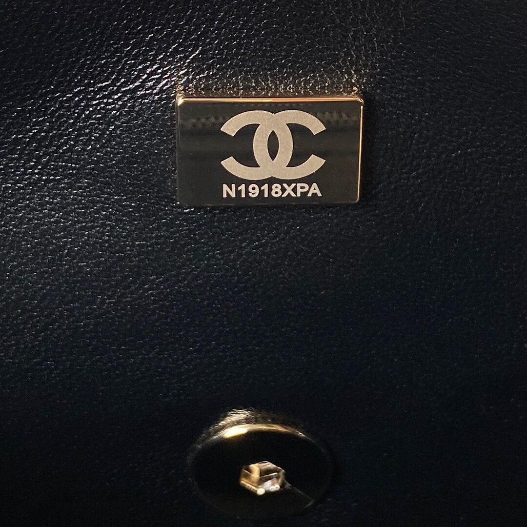 Chanel AP3791 Evening Clutch with chain Lambskin Black