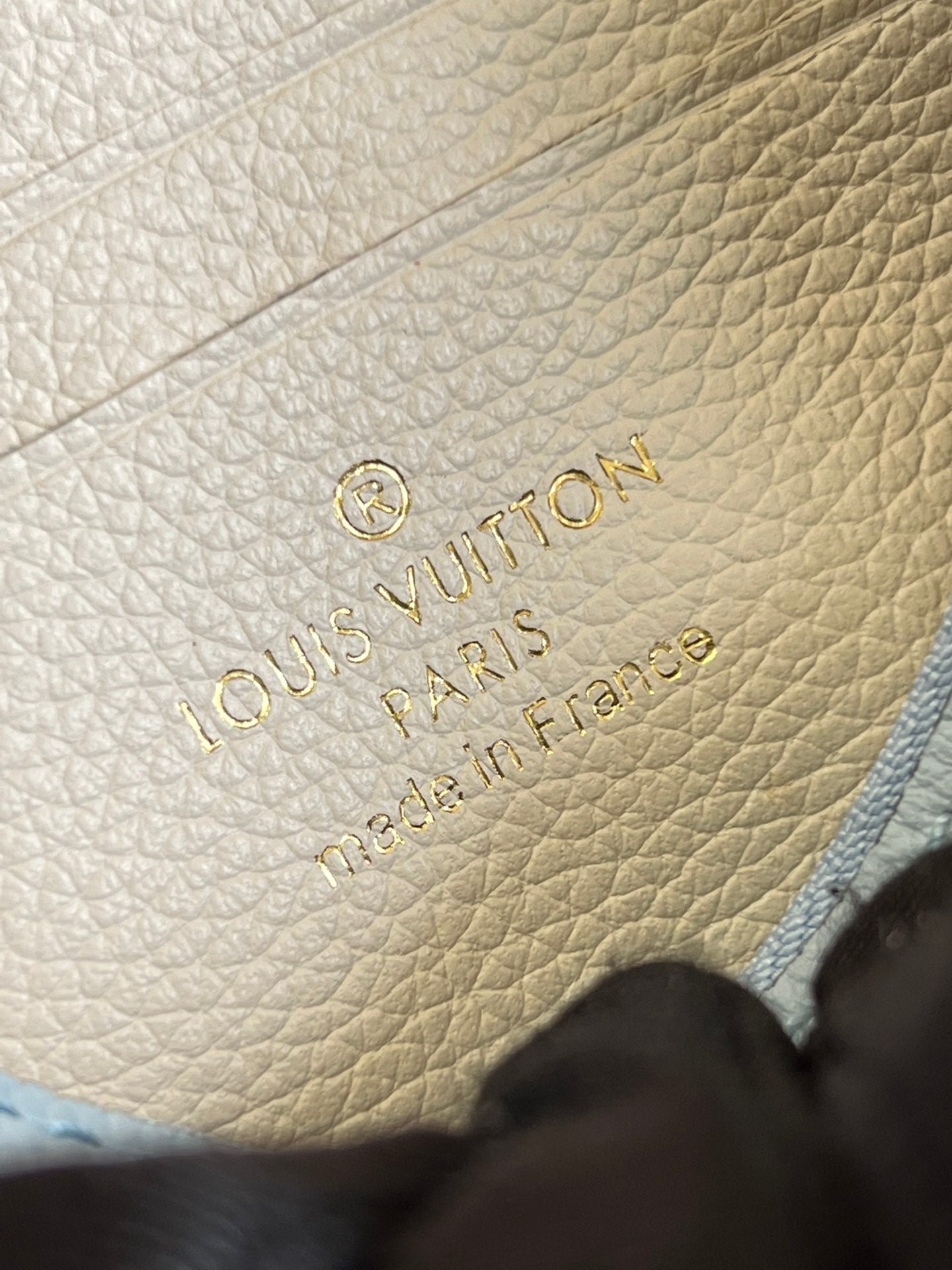 Louis Vuitton Mylockme Chain Bag M51418 Blue Beige Leather - Default Title - View 9
