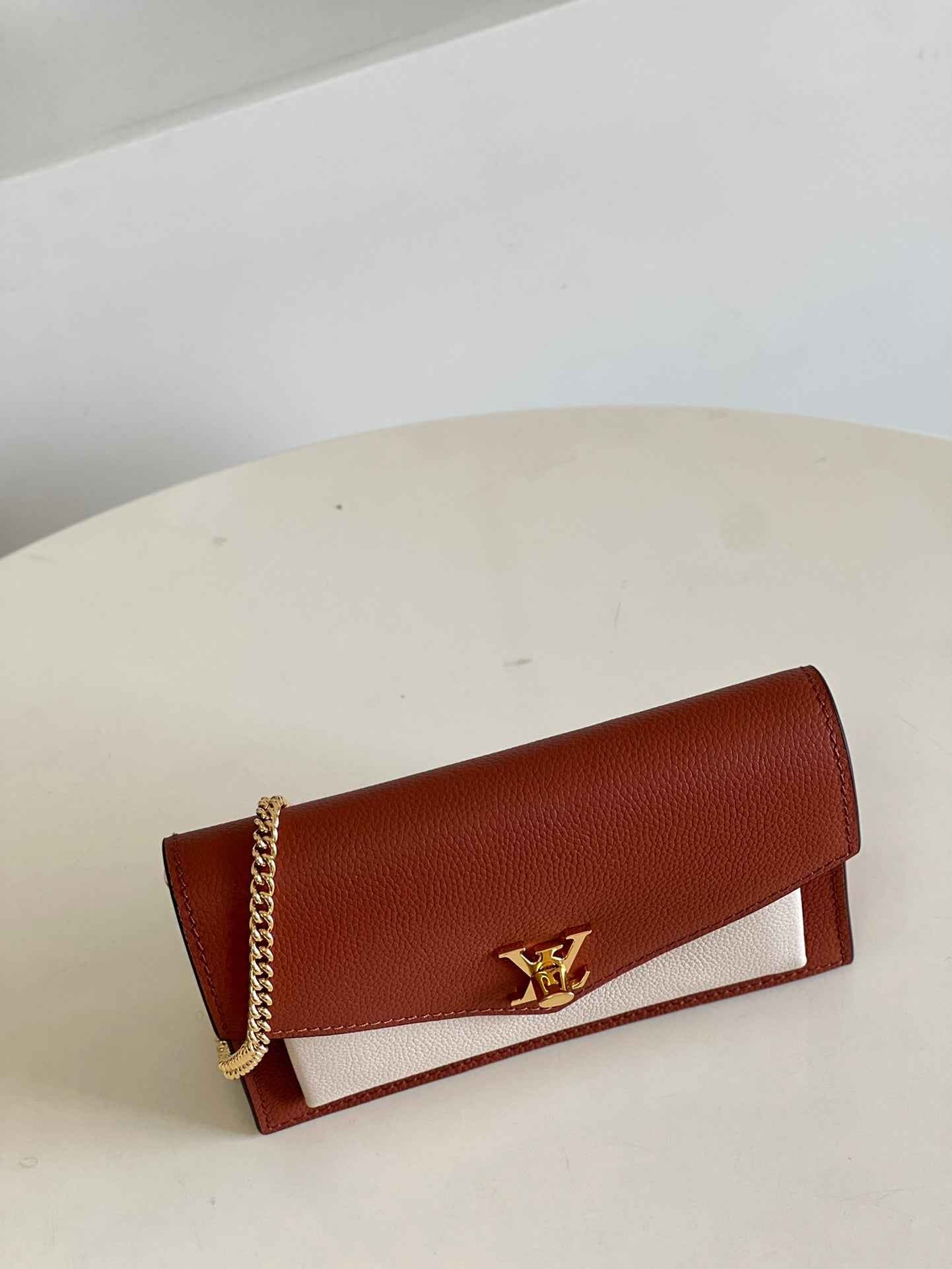 Louis Vuitton Mylockme Chain Bag M51418 Brown Leather - Default Title - View 4