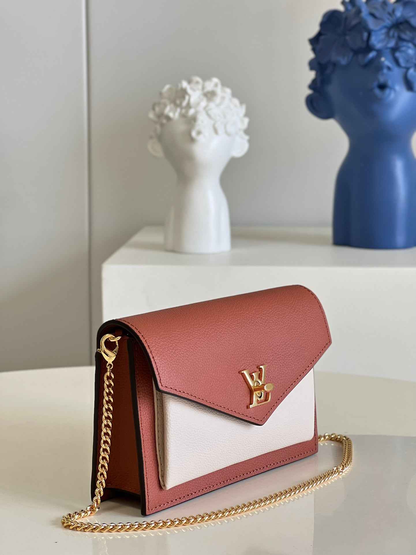 Louis Vuitton Mylockme Chain Bag M51418 Brown Leather - Default Title - View 2