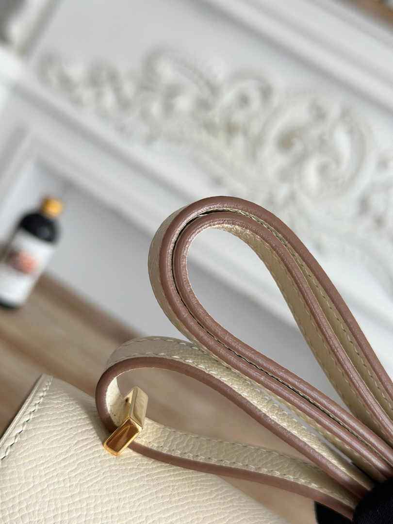 Hermes Constance Epsom Leather 19cm Beige Gold H082203