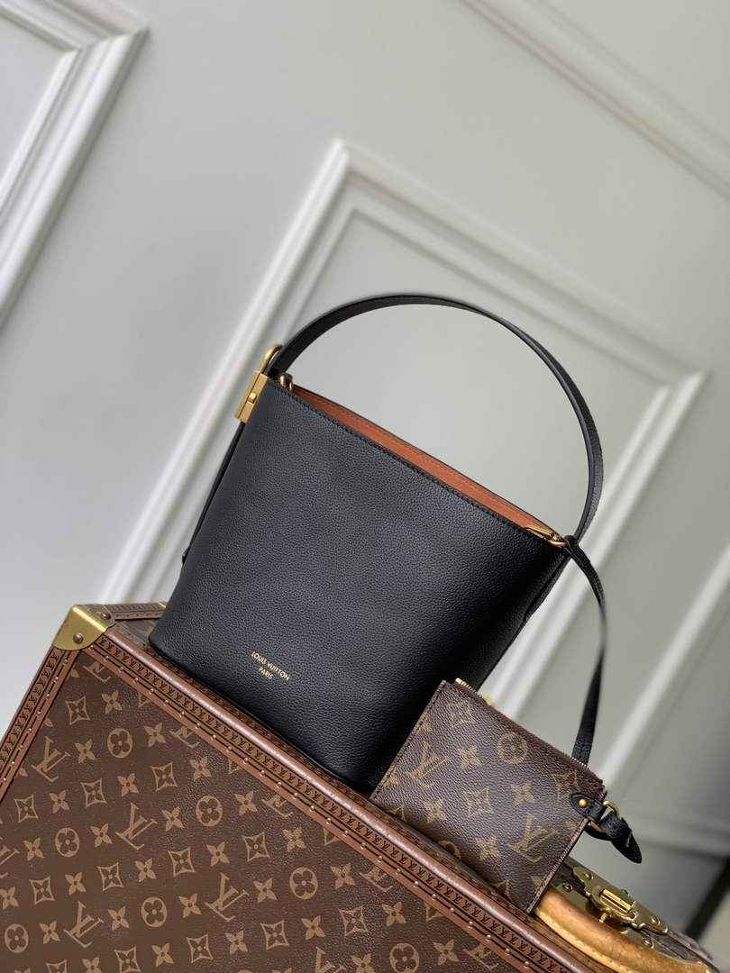 Louis Vuitton Low Key All In BB Bag M25543 Black Calf leather