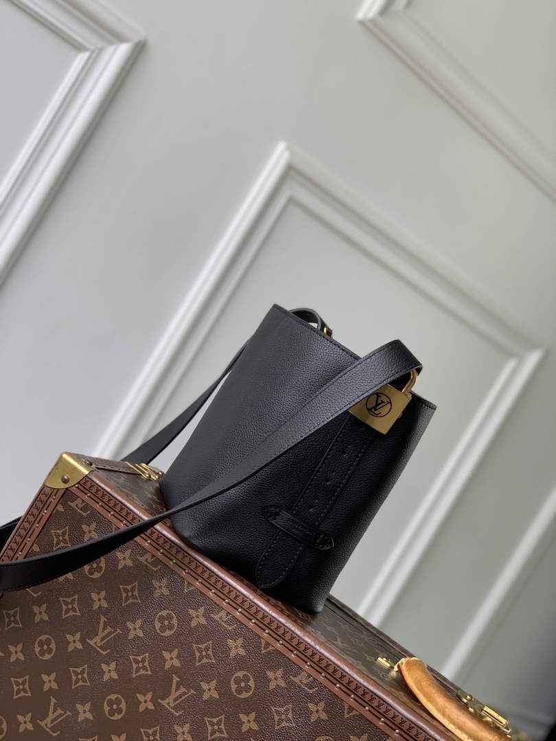 Louis Vuitton Low Key All In BB Bag M25543 Black Calf leather