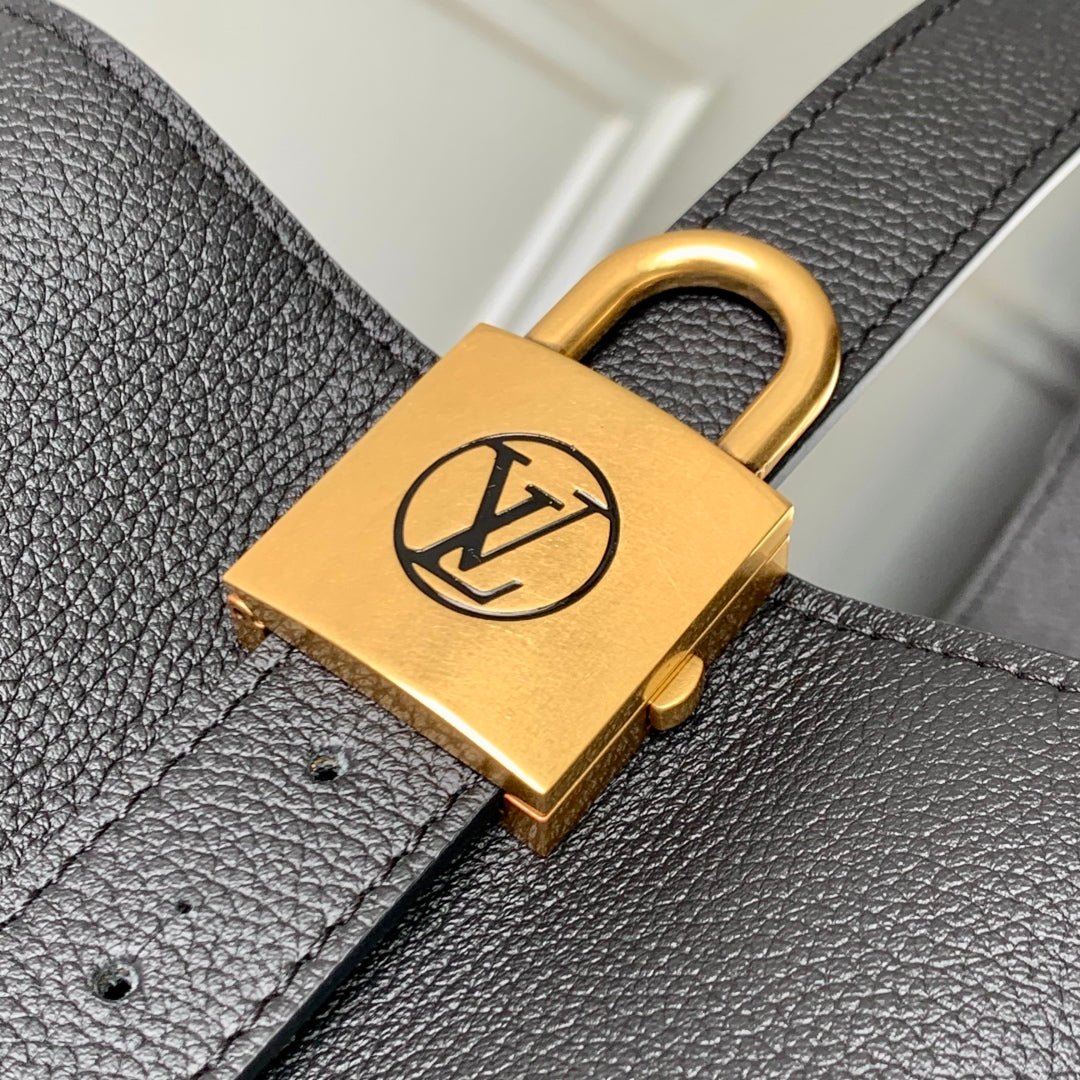 Louis Vuitton Low Key All In BB Bag M25543 Black Calf leather