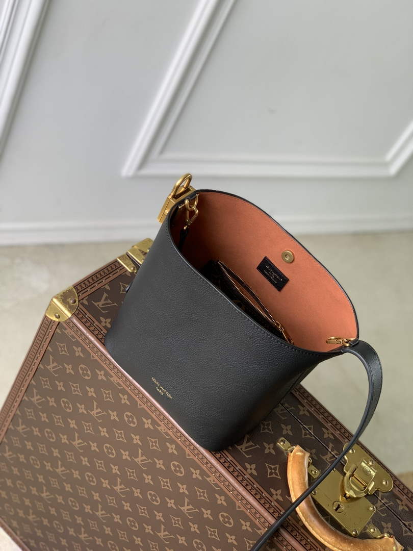 Louis Vuitton Low Key All In BB Bag M25543 Black Calf leather