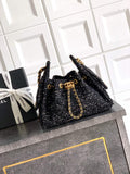 Chanel 25 Mini Bag AS5631 - Tweed Black