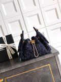 Chanel 25 Mini Bag AS5631 - Tweed Navy