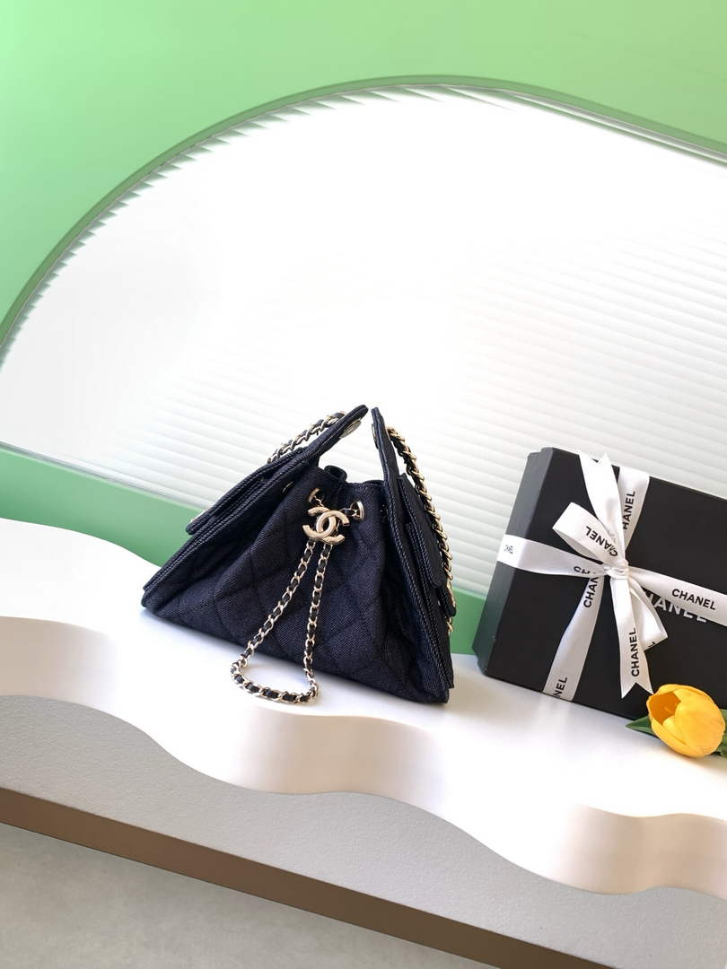 Chanel 25 Mini Bag AS5631 - Denim Navy