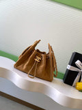 Chanel 25 Mini Bag AS5631 - Suede Calfskin Brown